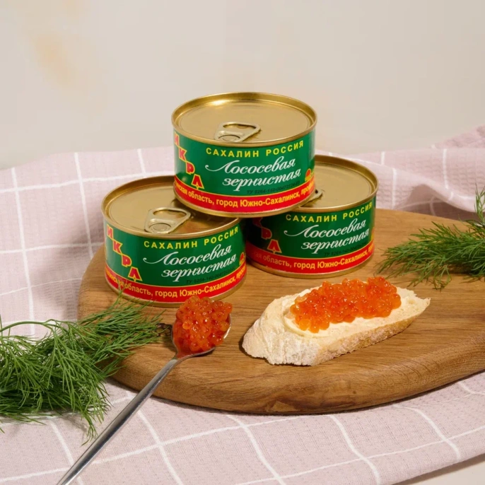 Икра Кижуч 130г ж/б ×3